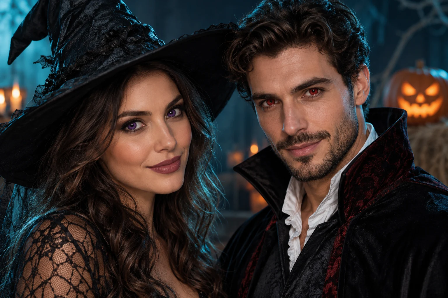 Lentillas de fantasía para Halloween: una mirada diferente, con cuidado