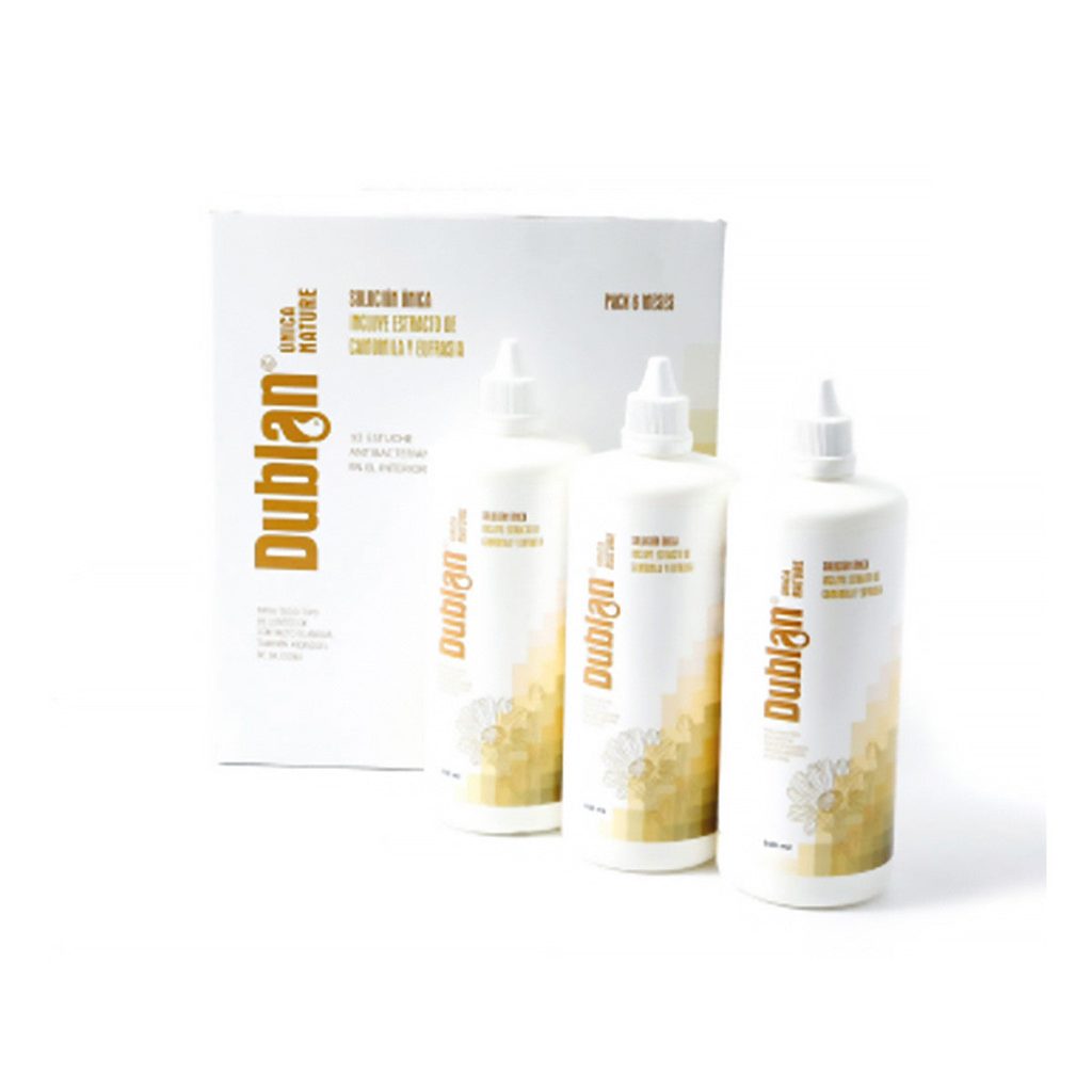 Pack Dublan Unica Nature para cuidado de lentes de contacto
